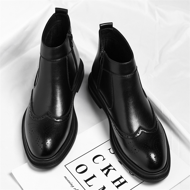 Men'S Style Formal Wear - Otoño Invierno suela gruesa hombres de