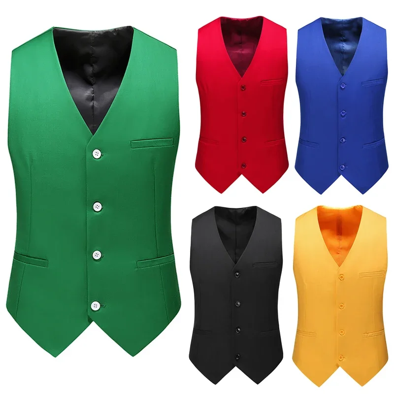 Men Formal Wear Vest - 17 colores Boutique moda Casual Color