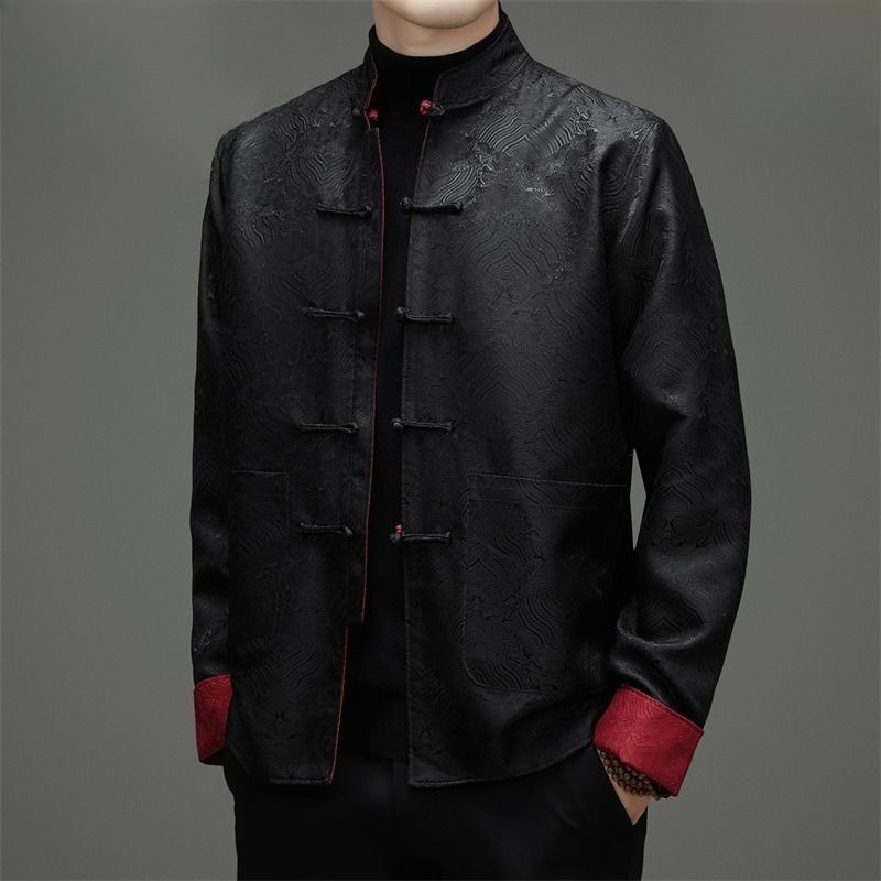 Men'S Style Formal Wear - Abrigos de doble cara de manga