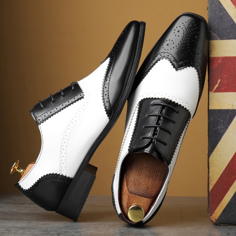 Patent Leather Oxford - Zapatos de cuero para hombre, zapatos