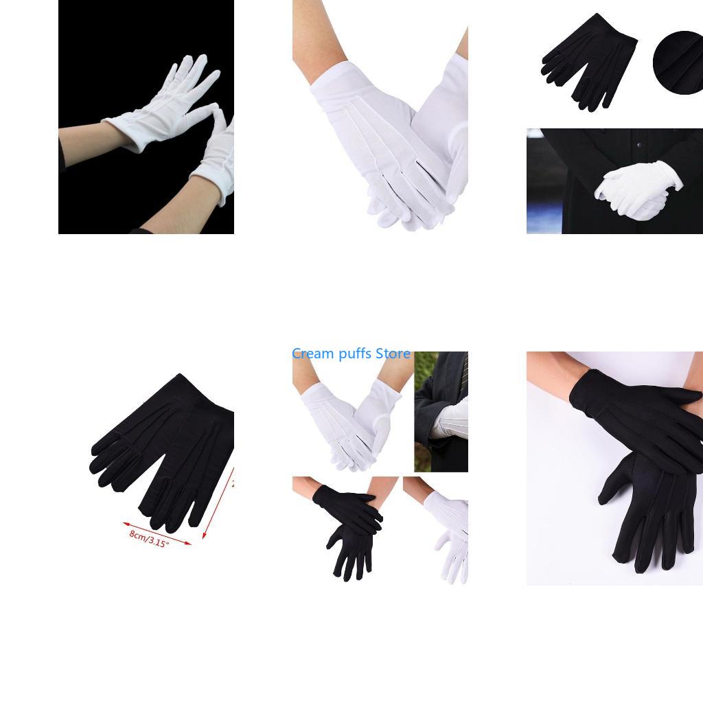 Formal Glove Leather - 50LE Hombres Mujeres Joyería Monedas Mitones