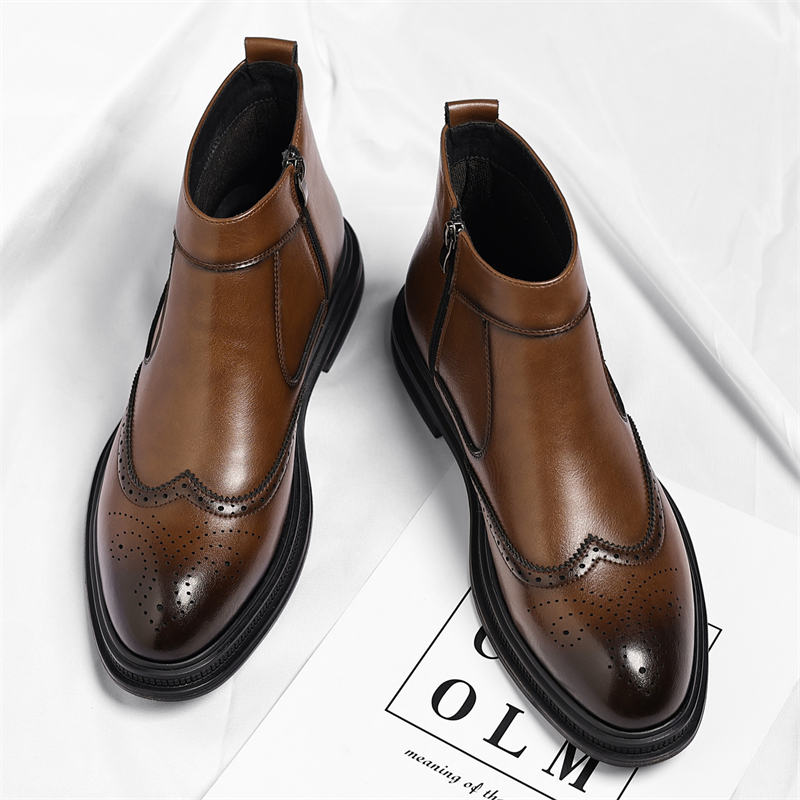 Otoño Invierno suela gruesa ho - Men'S Style Formal Wear reseña y precio