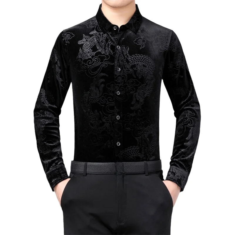 Camisa de Manga Larga para Hom - Men'S Style Formal Wear reseña y precio