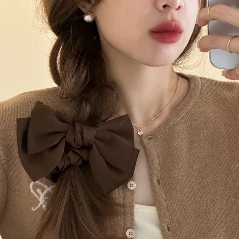 1/4 piezas Lazo grande de saté - Satin Bow Tie reseña y precio