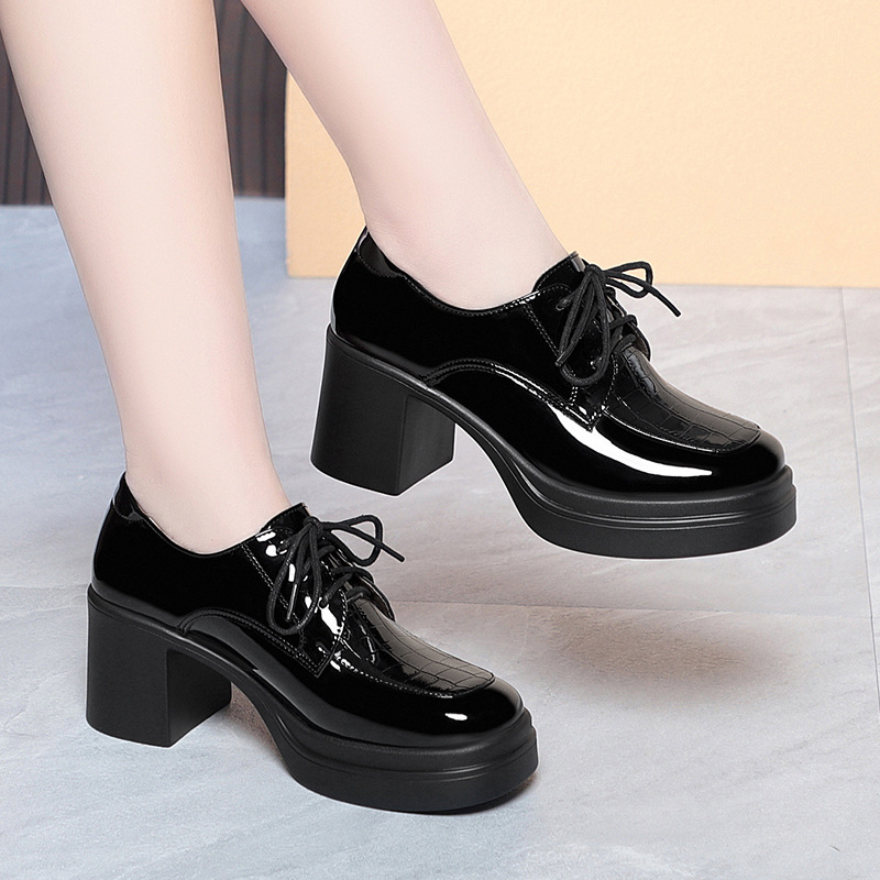 Zapatos Oxford de Cuero Brilla - Patent Leather Oxford reseña y precio