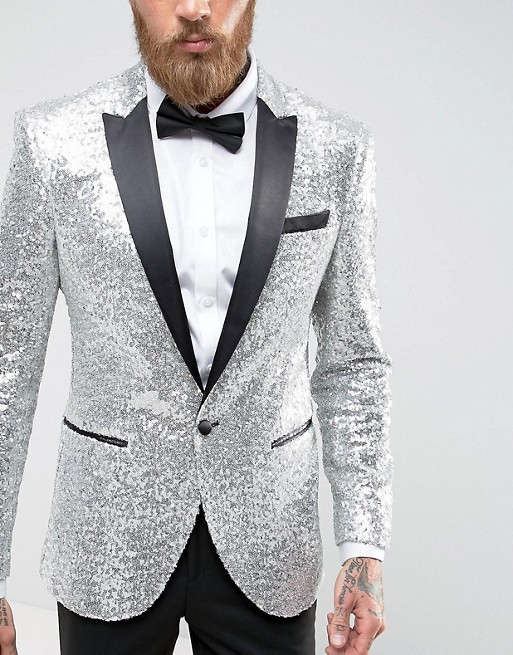 Trajes de un botón para hombre - Satin Bow Tie reseña y precio
