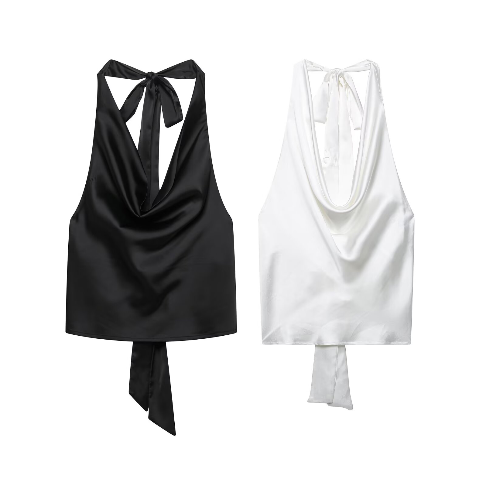 Zevity 2025 mujeres Sexy sin m - Satin Bow Tie reseña y precio