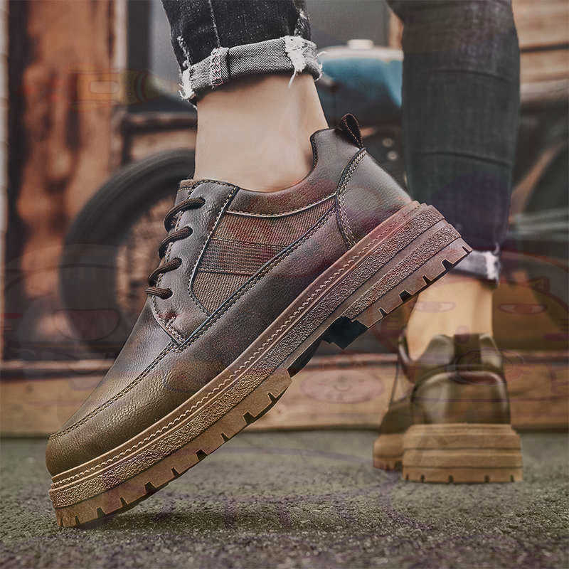 Zapatillas deportivas de cuero - Formal Wear For Men Yellow reseña y precio