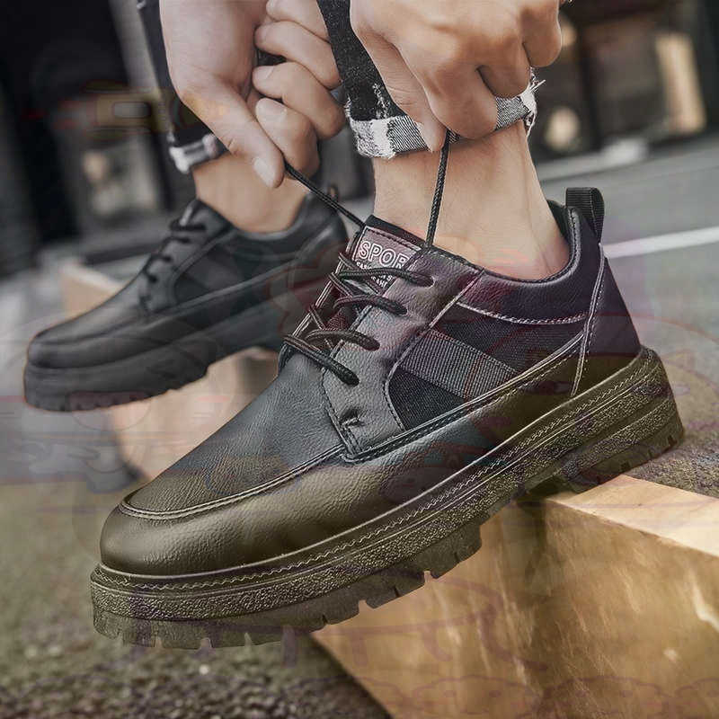 Zapatillas deportivas de cuero - Formal Wear For Men Yellow reseña y precio