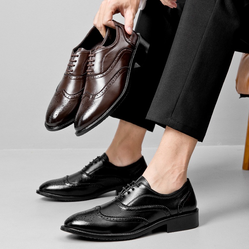 Zapatos Formales de Cuero, Est - Men'S Style Formal Wear reseña y precio