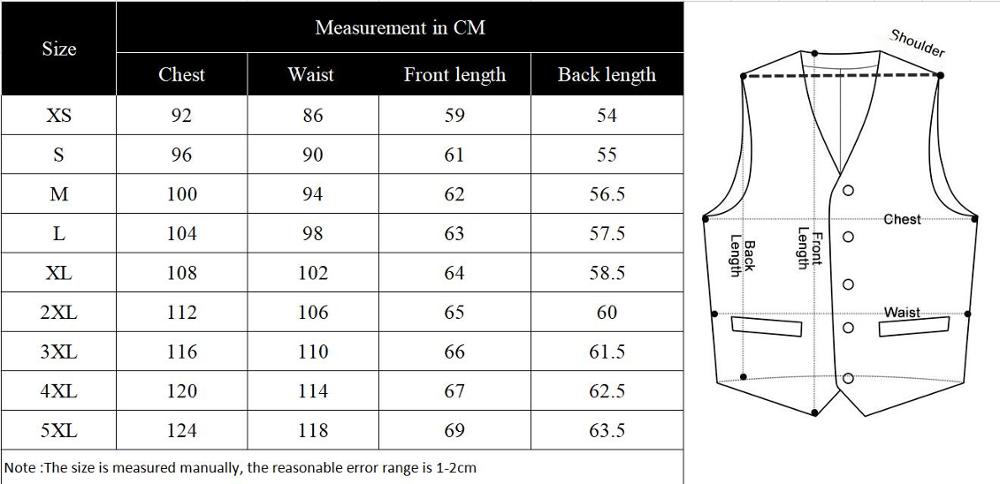 Gwenhwyfar 2026 nuevo diseño c - Men Formal Wear Vest reseña y precio