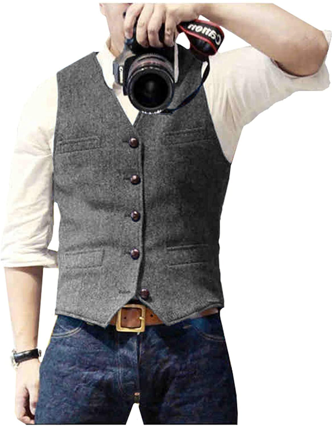 Chaleco de Traje para Hombre,  - Men Formal Wear Vest reseña y precio