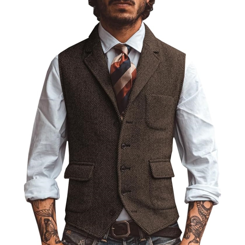 Nuevo Chaleco de Traje para Ho - Men Formal Wear Vest reseña y precio
