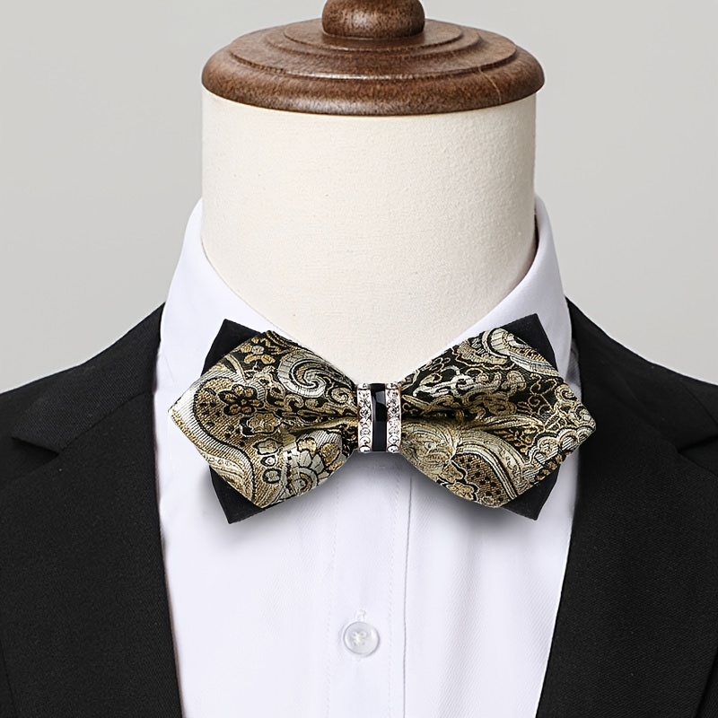 Corbata de Moño de Satén Jacqu - Formal Wear For Men Yellow reseña y precio