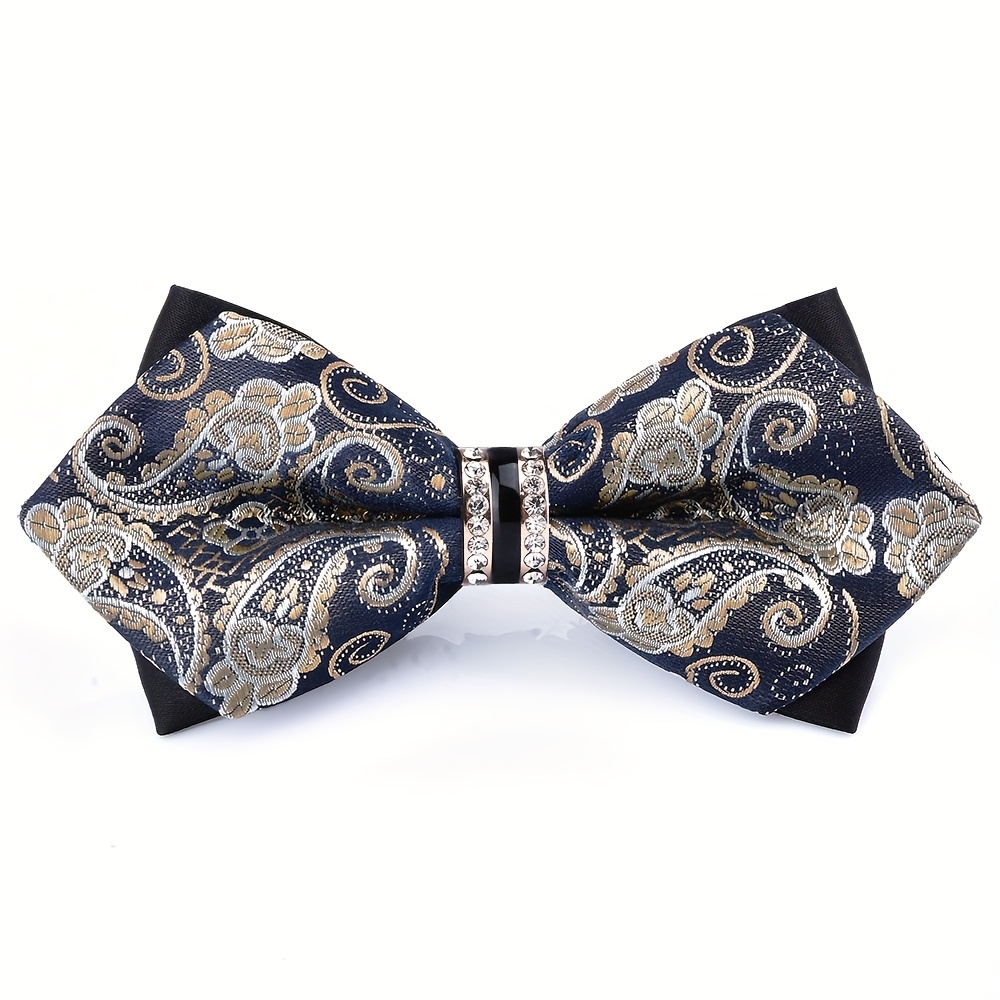 Corbata de Moño de Satén Jacqu - Formal Wear For Men Yellow reseña y precio