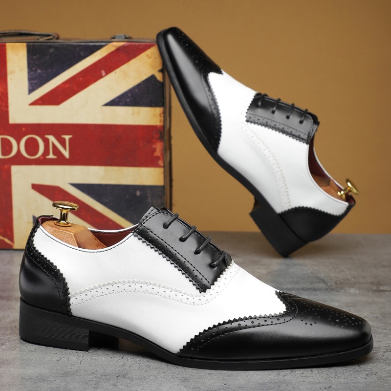 Zapatos de cuero para hombre,  - Patent Leather Oxford reseña y precio