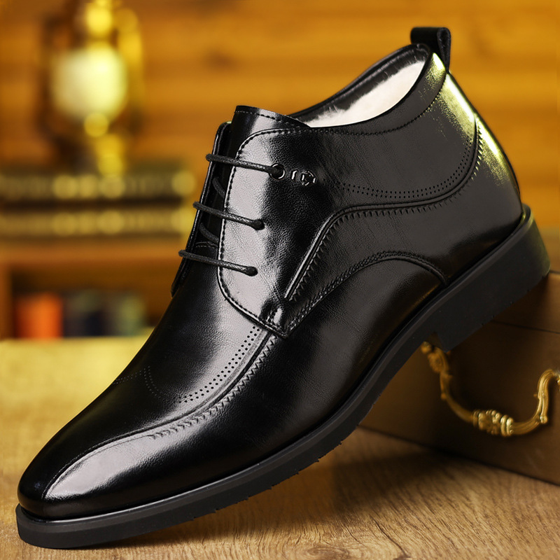 Zapatos de cuero de invierno p - Men'S Style Formal Wear reseña y precio