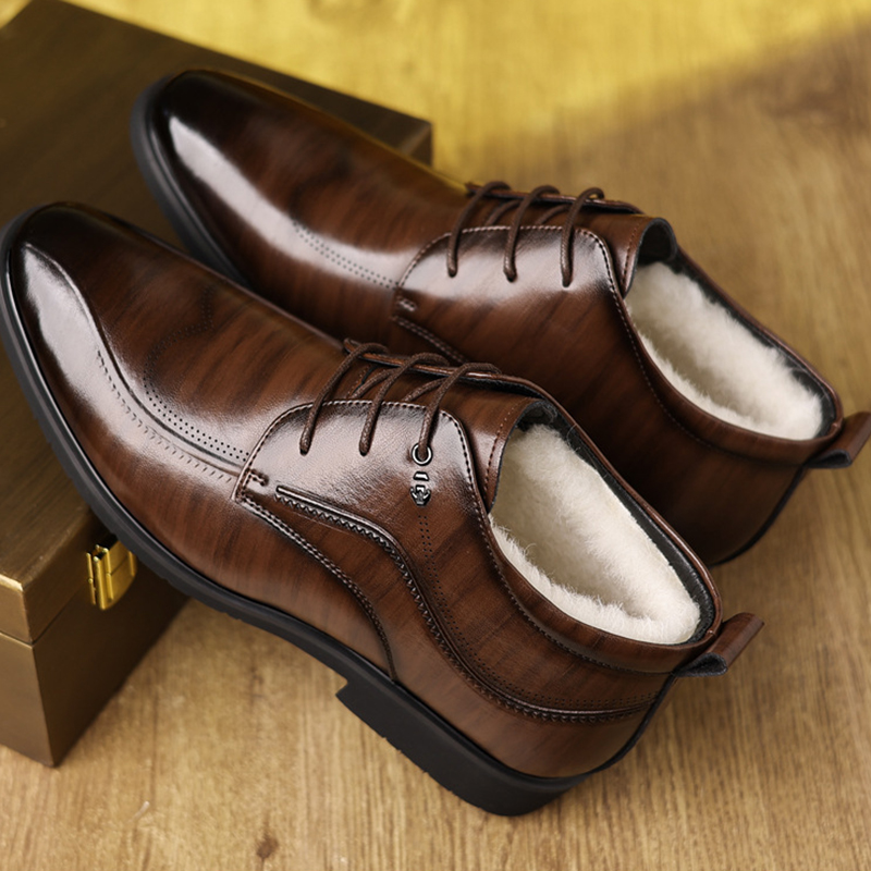 Zapatos de cuero de invierno p - Men'S Style Formal Wear reseña y precio