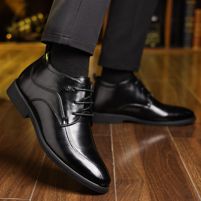 Zapatos de cuero de invierno p - Men'S Style Formal Wear reseña y precio
