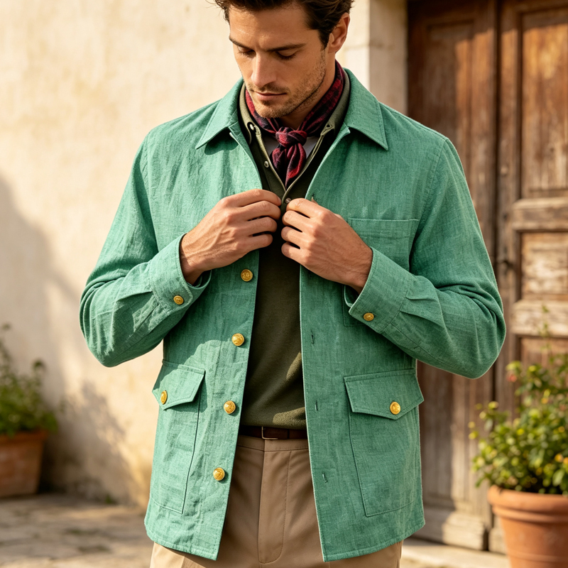 Chaqueta de Lino Vintage para  - Men'S Style Formal Wear reseña y precio