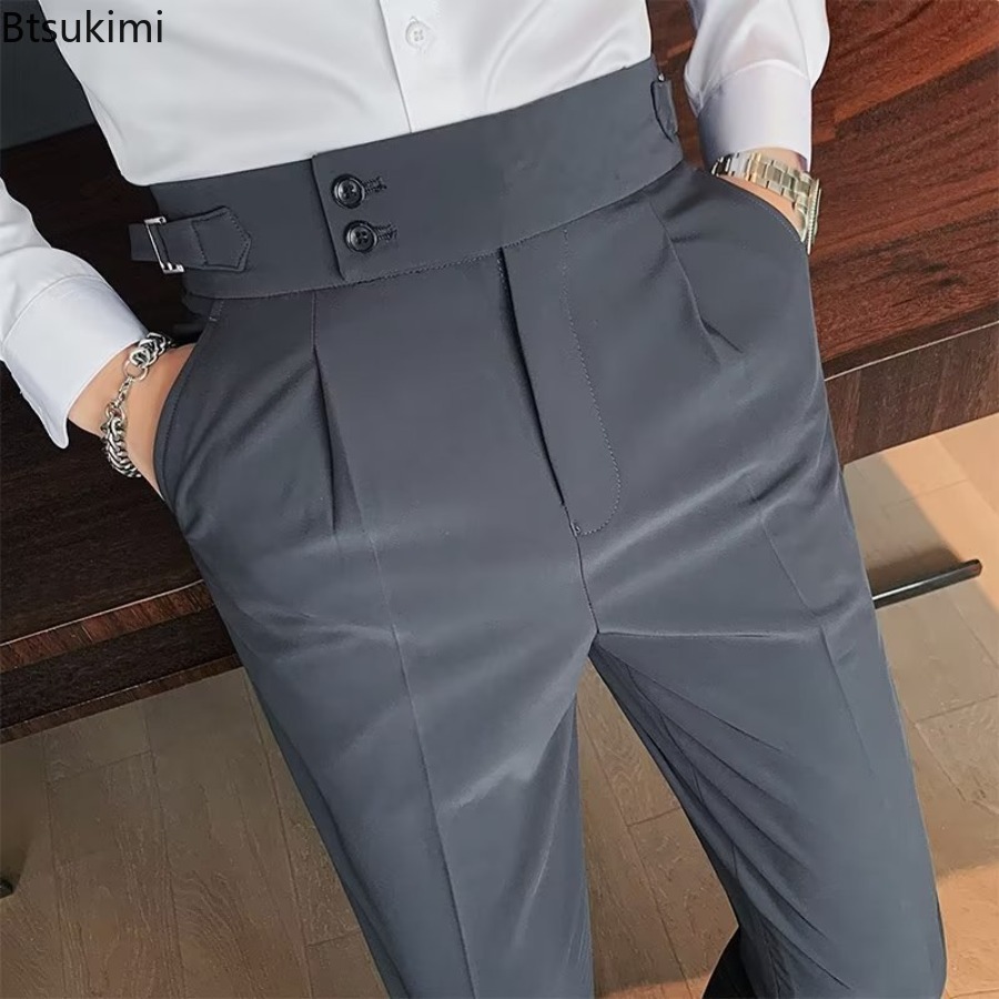 Nuevo 2026 pantalones de traje - Men Formal Wear Pinterest reseña y precio
