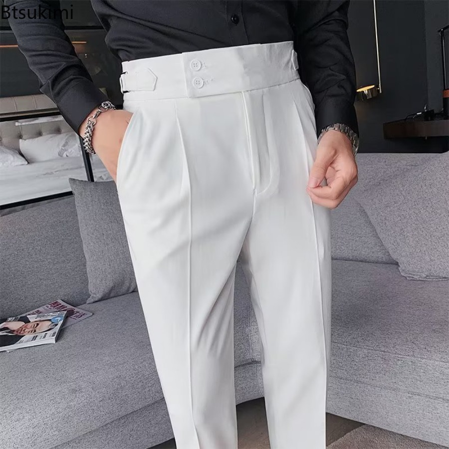 Nuevo 2026 pantalones de traje - Men Formal Wear Pinterest reseña y precio